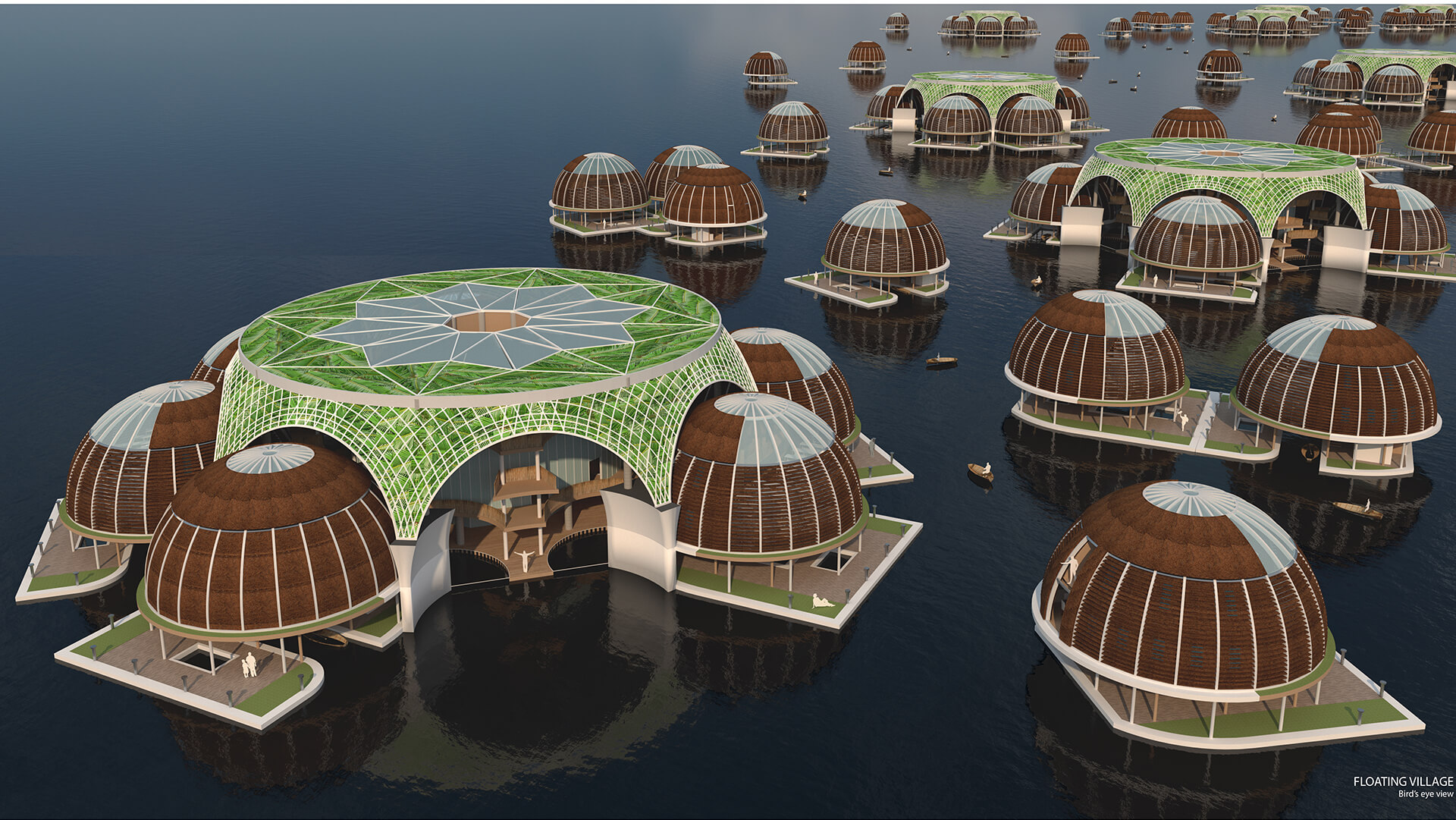 KIRIBATI FLOATING HOUSES